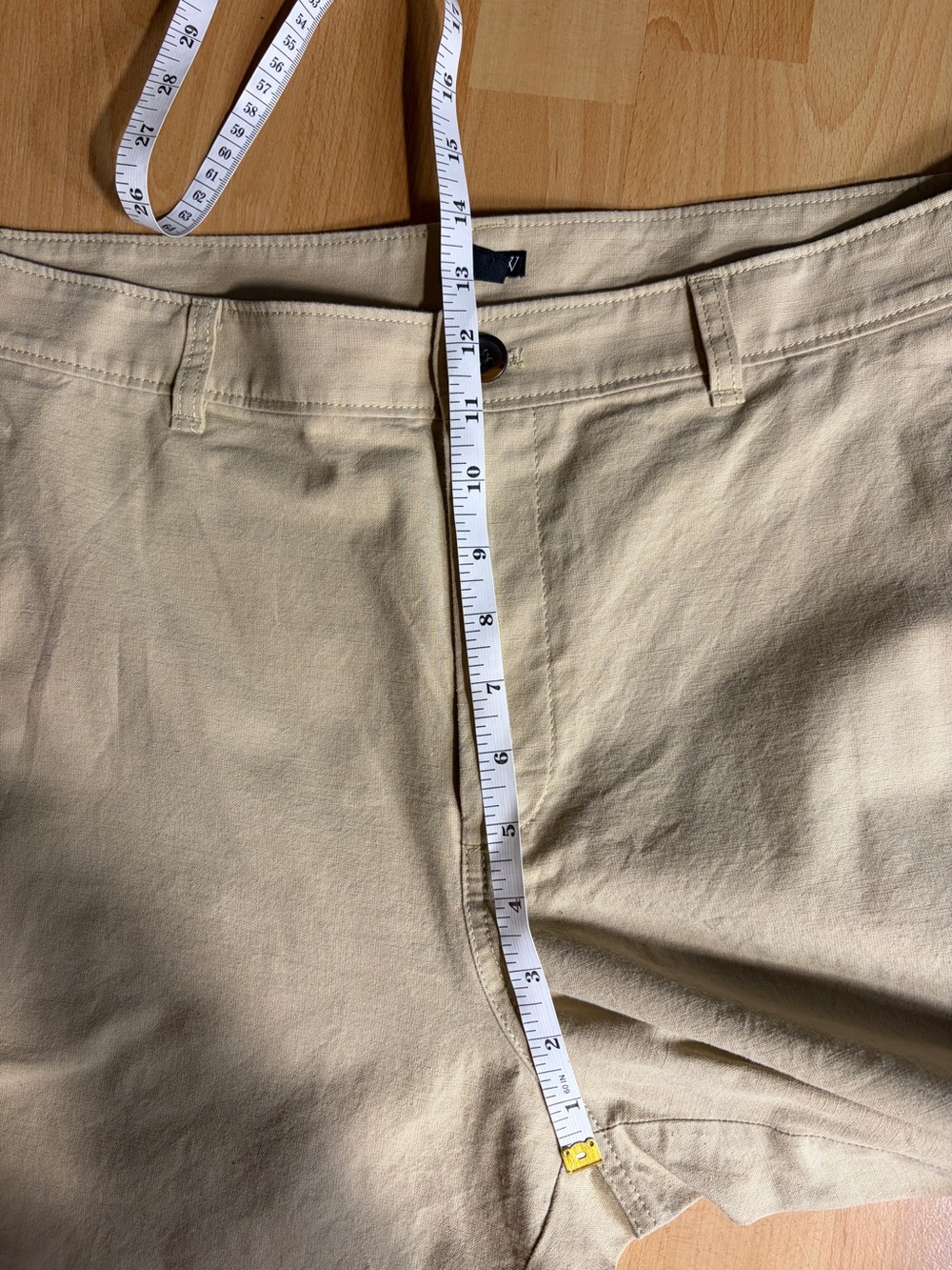J. Crew Barrel Leg Pant In Cotton Linen Blend in Coastal Khaki 31 - Picture 13 of 14